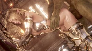 エルフ×オーク姦